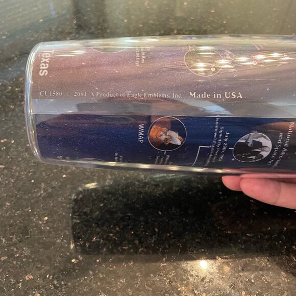 NASA Logo Graphic / Spaceship Photos History Collectible Insulated Tumbler Cup - Picture 6 of 14